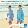 Kids Swim Cover Up for Girls & Boys - Hooded
