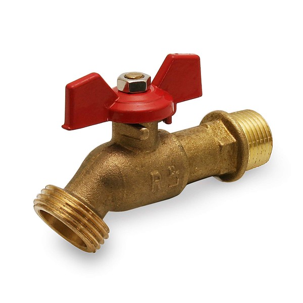 Midline Valve S3522 Boiler Drain Valve, with T-Handle 1/2 in.