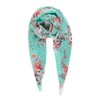 Scarfs for Women Lightweight Floral Flower Fall Winter Fashion Wrap