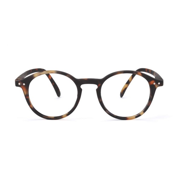 IZIPIZI Unisex Shape D Lesebrille, Tortoise Soft, 2