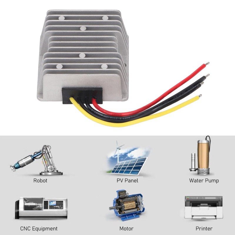 DC Voltage Converter, 12V 180W 15A Step Down Converter 72V