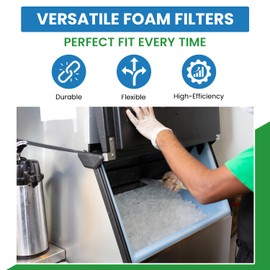 Filter Everything Mobile Home Foam Filter – Compatible with Coleman 7660-3401, 7660-340 & Nordyne 669073, 669073R – 19” x 35” x 1/4” – 1-Pack