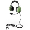 stdgove Noise Cancelling Pilot Headphone General Aviation Headset,NRR 24dB Anti-Noise