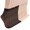 KEYRI 14 Pairs Women's Pop Socks, Ankle Sheer Socks Nylon