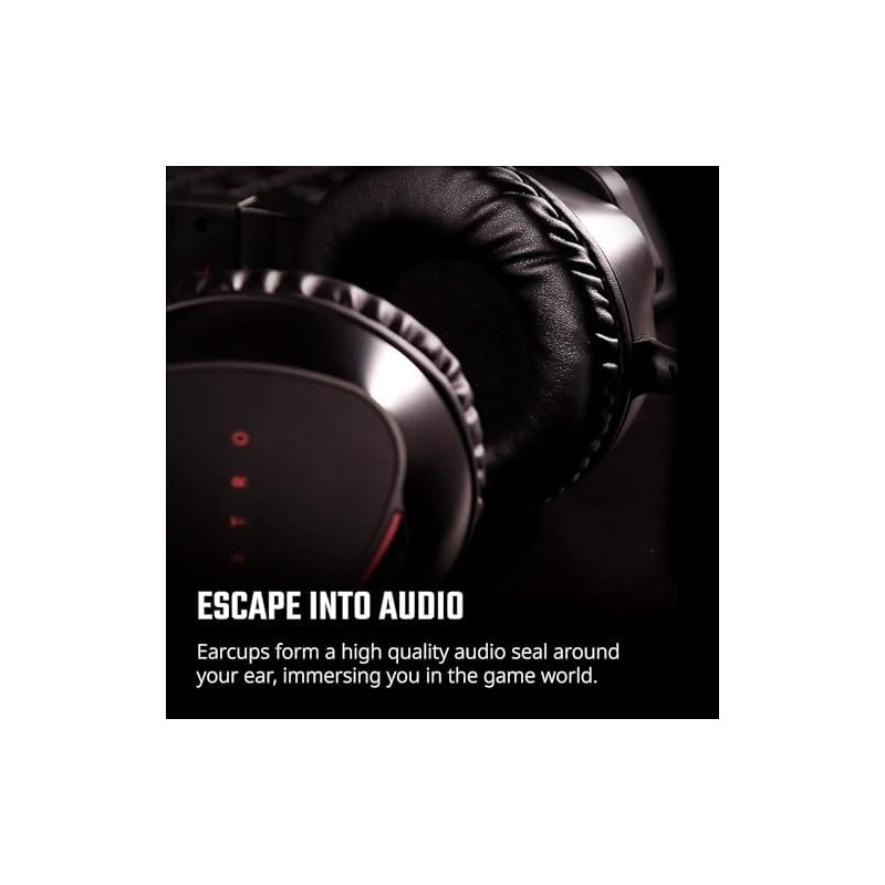 Acer Nitro - Auriculares para juegos, micrófono flexible, diadema ajustable