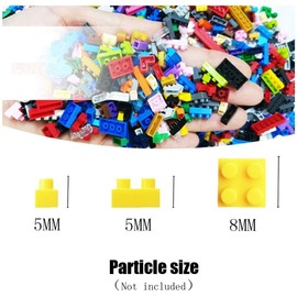 ISeeSee Micro Mini Blocks cat Building Animal Set DIY 3D Building Toy Bricks for Kids or Adult Colorfull cat(Large) 4800PCS