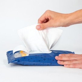 Stryker - Sage Comfort Bath Cleansing Washcloths - 6 Packages, 48 Cloths – Fragrance Free, No-Rinse Bathing Wipes, Ultra-Soft and Heavy Weight Cloth, Hypoallergenic