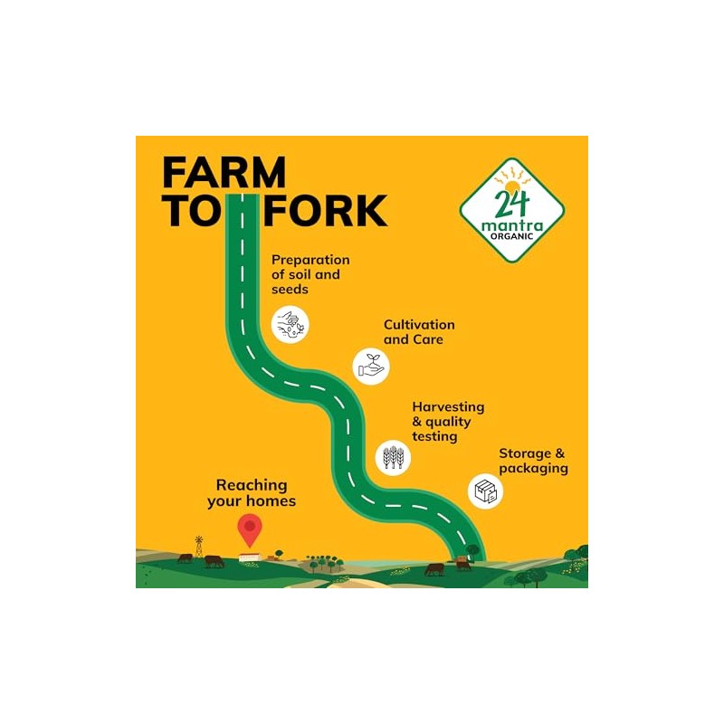 24 Mantra Organic Demmera Sugar (500g)