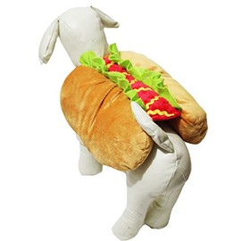 Petitebella Hotdog Puppy Dog Costume (Large)