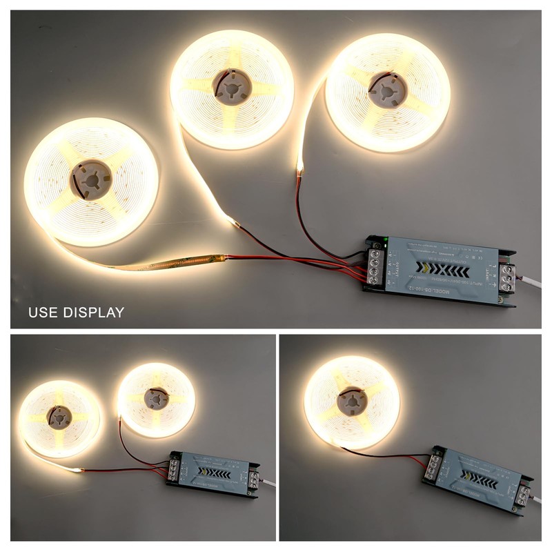 TUNICHX 24V Power Supply LED Driver 100W CE, 100-130V AC