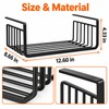Large Under-Shelf Hanging Storage Basket for Organization – Reusable Stainless