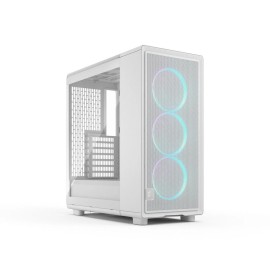 Fractal Design Epoch White RGB FD-C-EPO1A-05 Tempered Glass Clear Tint Case