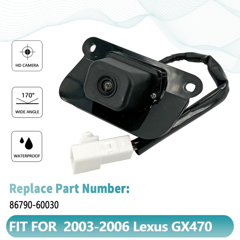 wzruiqipei Rear View Back Up Camera Compatible with Lexus GX470