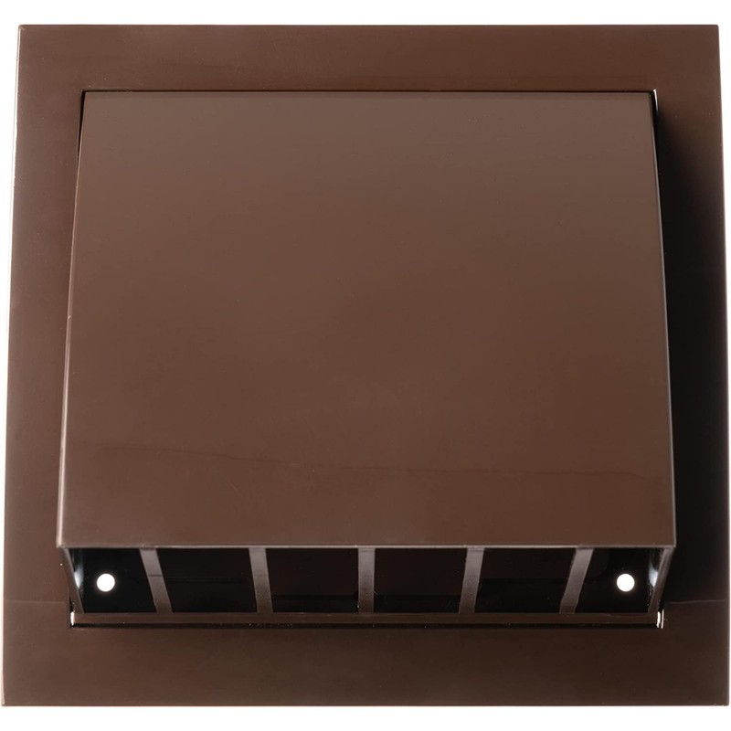 LIRAST 4 inch Outdoor Dryer Vent Cover Brown - ABS