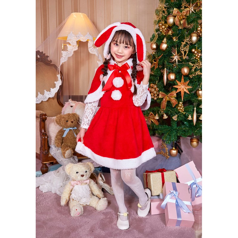 Clearstone Cosplay Christmas Rabbit Santa Rabbit Rabbit Kids 47.2 inches