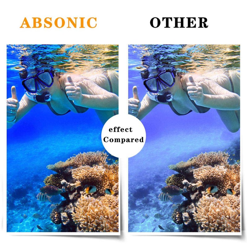 Absonic 4 Pack Compatible Ink Cartridges Replace for Canon Selphy