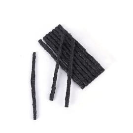 Mikinona 50pcs Tubeless Tire Seal Strip Automotive Vacuum Wheels Puncture Repair Tape Black for Cars Trucks Motorcycles Flexible Tire Repair