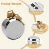 4 Pack Hidden Shackle Padlock Keyed Alike Heavy Duty Trailer