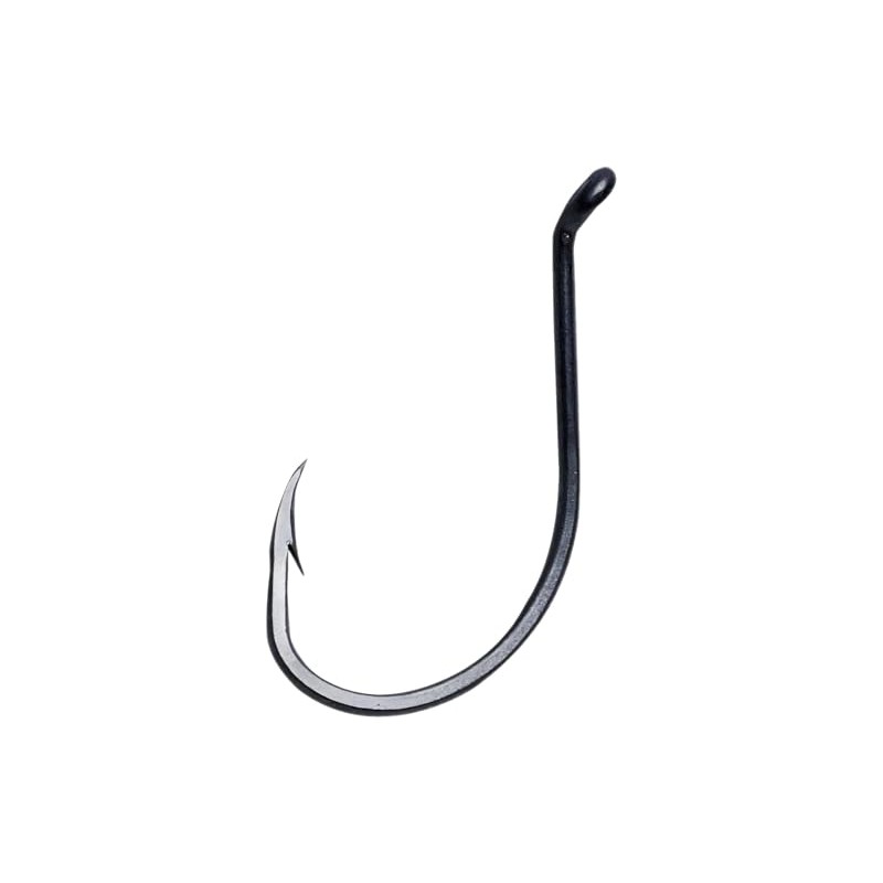 Eagle Claw Lazer Sharp Long Shank Octopus Hook, Offset Up