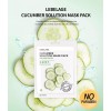 Bidameun Mascarillas Premium Coreanas / Carbón Activo & Pepino (5+5)