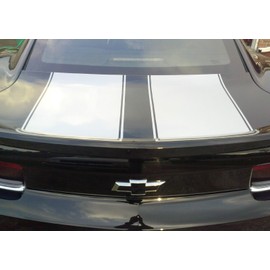 Avery SILVER - CAMARO RACING STRIPES Rally Decal 10 11 12 13 14 15 Chevy