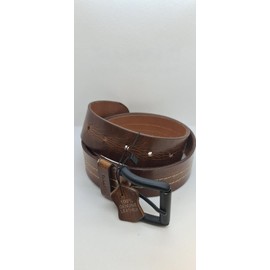 Valanti Premium Handcrafted Full Grain Leather Belt for Men - Timeless Classic (Tan, 40mm(W) 120cm(L))