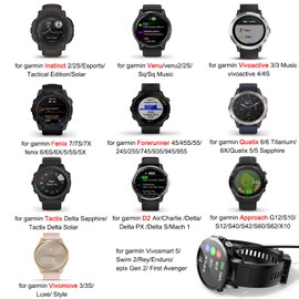 Charger for Garmin Approach S10 S12 S40 S42 S60 S62 S70, Replacement Charging Cable Cord for Garmin Approach Smartwatch