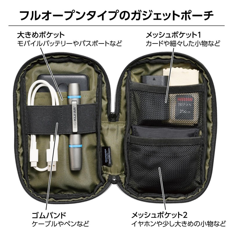 Hakuba Travel Messenger Bag, Hakuba Gadget Pouch, Plus Shell, Utility