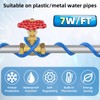 3-100ft Heat Tape for Pipe Heating,Roof & Gutter De-icing,Snow Melting,with