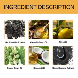 Grey Shine Soap, Solid Shampoo Bar, Grey Gloss Hair, Natural Soap for Removing Grey Hair, Hair Blackout Shampoo, Promotes Darkening of Hair and Prevents Hair Loss