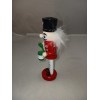 4.5 Inch Nutcracker Card Holder -- Red