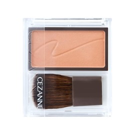 Cezanne Cheek Blush 05 Maple Apricot, 0.08 oz (2.2 g), Apricot Beige Blends Well, Ruddy Cheeks
