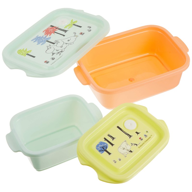 Skater SET937 Food Container & Hot Towel Gift Set, Moomin