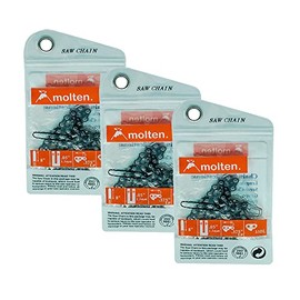 Fundido. Portland - Cadena de sierra para poste compatible con Harbor Freight 56808, 68862, 62896, 63190 9.5 pulgadas, sierra eléctrica para poste de 6.5 amperios, Sun Joe, Greenworks 29072, Oregon