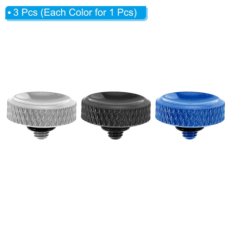 PATIKIL Camera Shutter Button Set of 3 Copper Camera Buttons