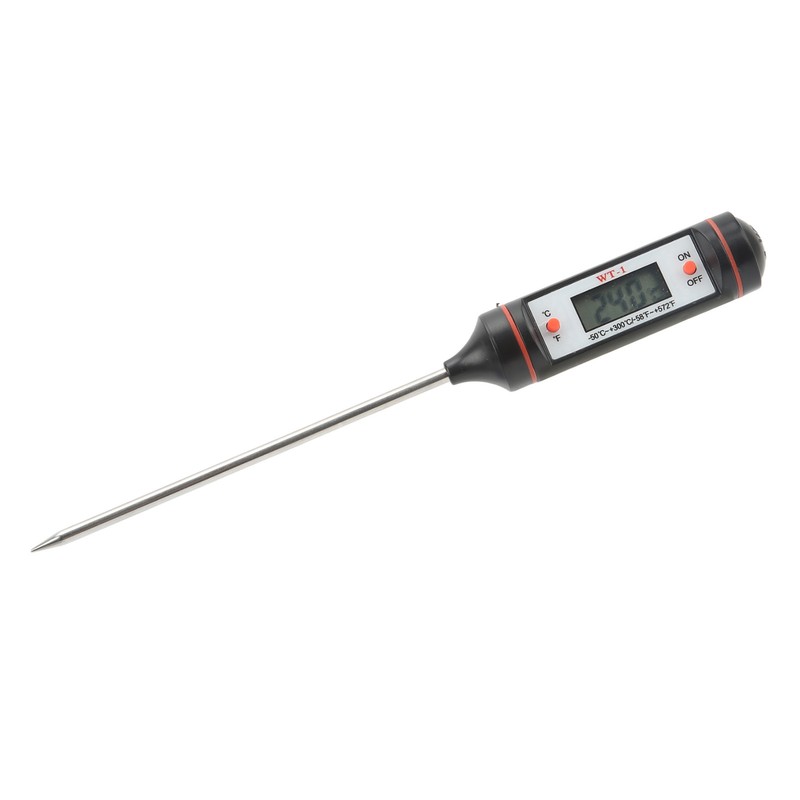 Thermometer Easy Using ABS Scratch Resistance Accurate Probe Thermometer for