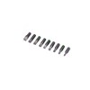 Barnwell Set of 9 Flat Slotted Head Screwdriver Bits 3mm