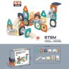 Unbranded 66‑Pc Marble Run Blocks STEM Building Set – Smooth