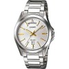 Casio MTP1370D-7A2 Analog Silver Strap Unisex Adult Watch, White Dial,