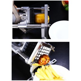 Replacement Blade for French Fries Cutter, Commercial Chopper Cutting Plate and Sliding Plate, Stainless Steel Blade for Fruit Slicer, Tomato Chip Cutter (12 mm)