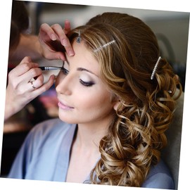 WOONEKY Metal Veil Comb Set 20pcs for Wedding Bridal Hair Accessories Hair Combs for Women Headband for Bride