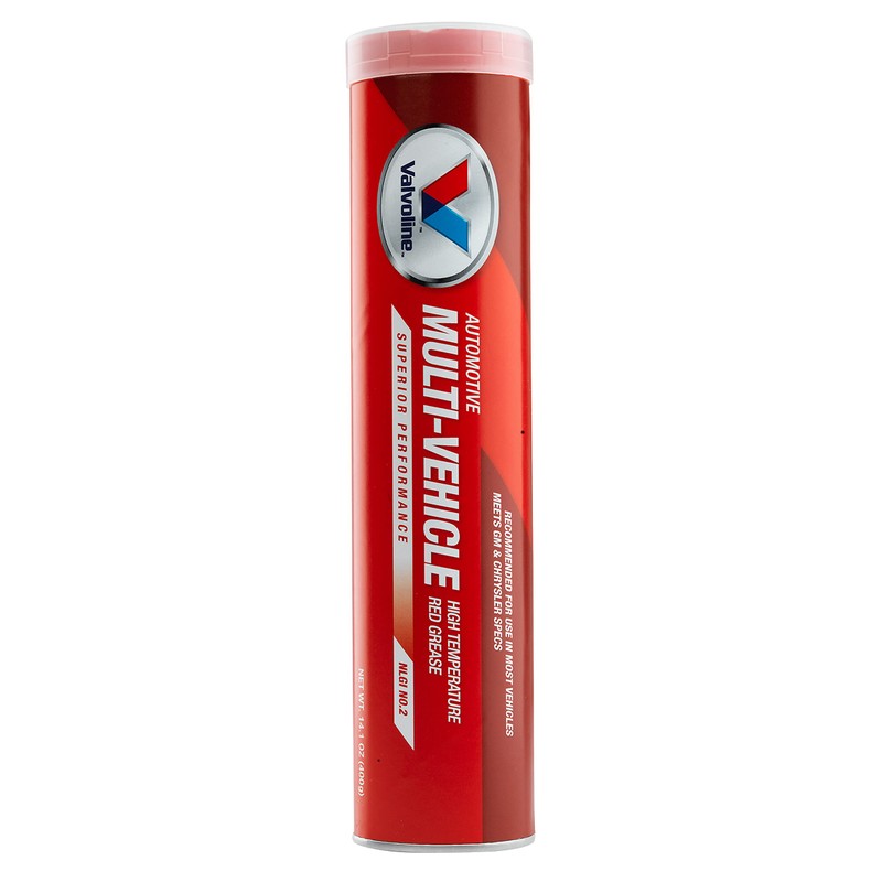 Valvoline Multi-Vehicle High Temperature Red Grease 14.1 OZ Cartridge