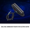 Dual Rail Humbucker Pickups for Electric Guitar Musical Instruments Accessories