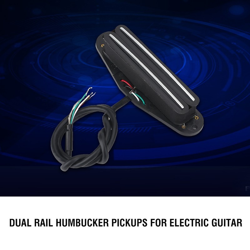 Dual Rail Humbucker Pickups for Electric Guitar Musical Instruments Accessories