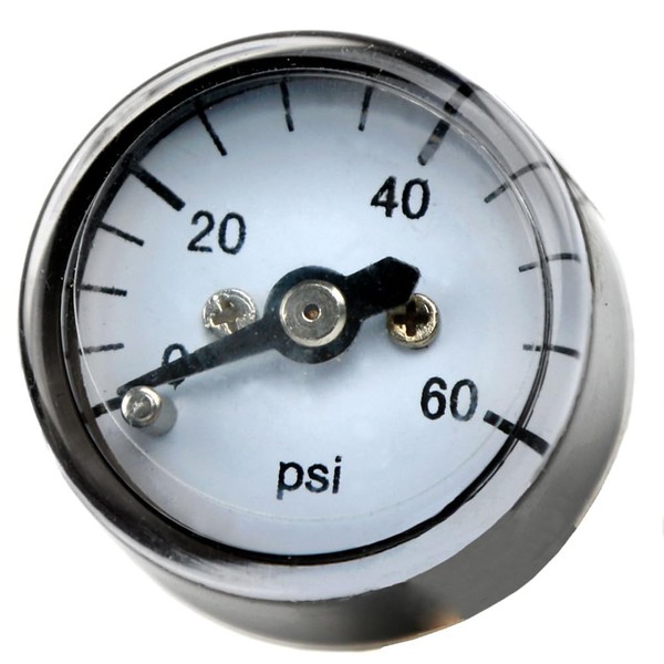 102D-108D 1/8" MNPT Mini Micro Air Pressure Gauge 0-60 PSI
