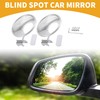 Partuto 1 Pair Universal Blind Spot Car Mirrors - Car