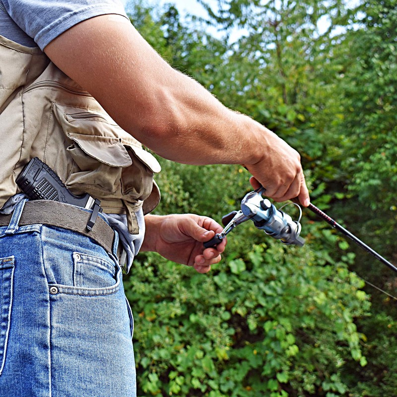 ClipDraw Gun Belt Clip, Low Profile Slim Concealed Carry Easy