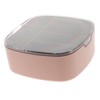 TEHAUX Cable Organizer Box with Compartments Dustproof Wire Holder for