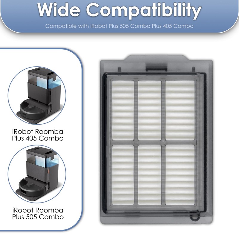 (8 Pack) Plus 505 Combo Replacement HEPA Filters Compatible with