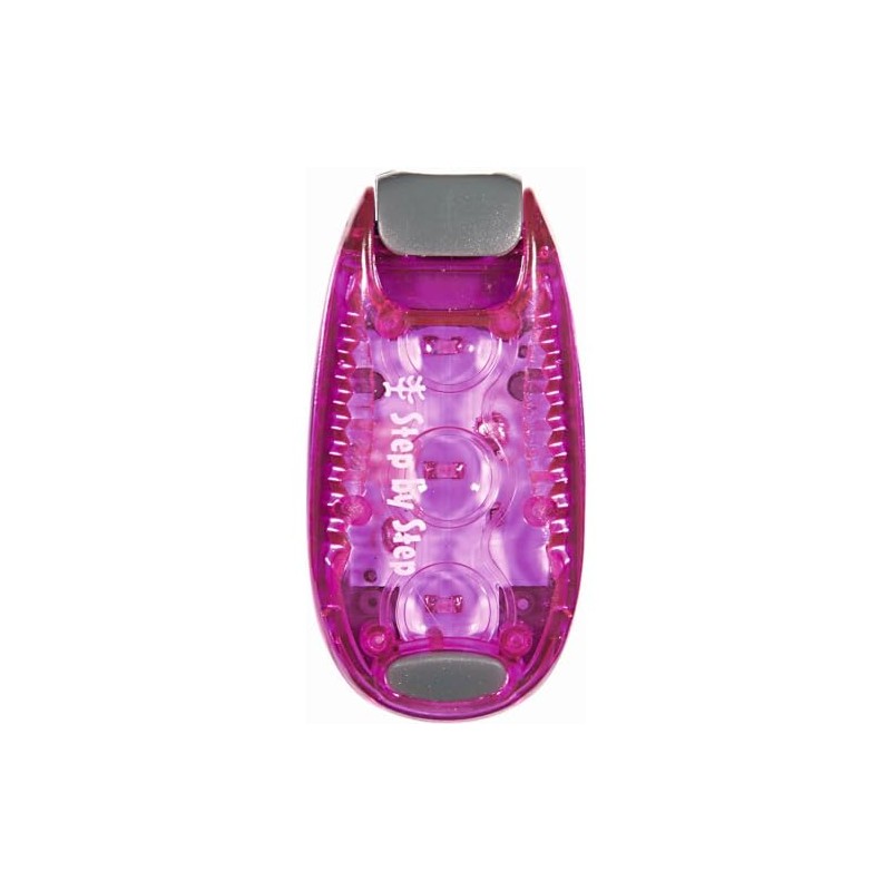 Step by Accessories LED Safety Clamp Light Pink